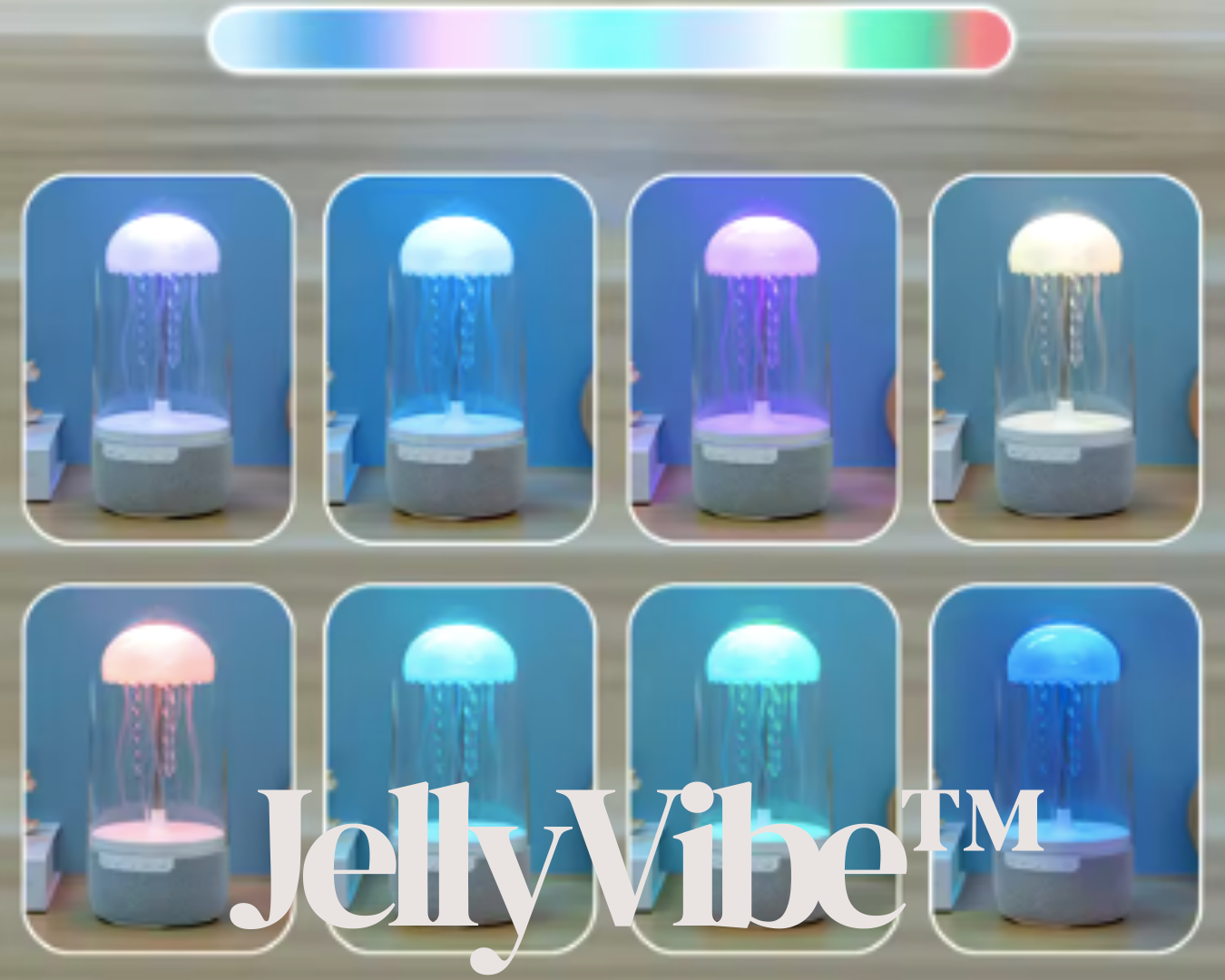 JellyVibe™  Colorful Bluetooth Speaker